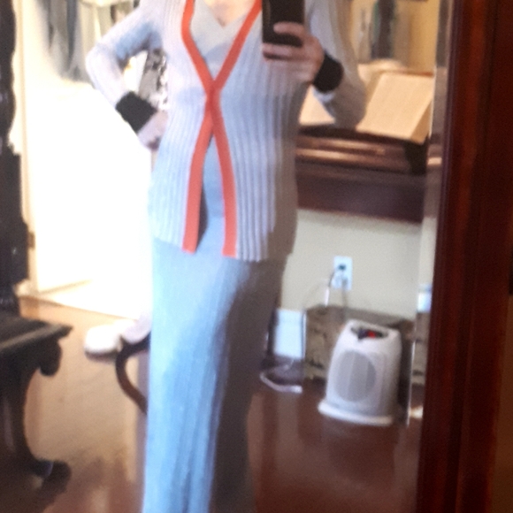 Zara silver maxi skirt - Picture 7 of 8